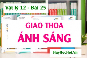 Giao thoa ánh sáng, Công thức tính khoảng vân giao thoa và Bài tập - Vật lý 12 bài 25